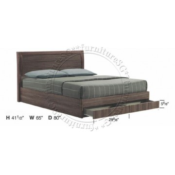 Wooden Storage Bed WB1108